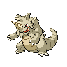 Rhydon front shiny sprites