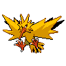 Zapdos front shiny sprites