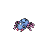 Spinarak front shiny sprites