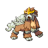 Entei front shiny sprites