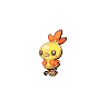 Torchic front shiny sprites