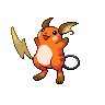 Raichu front shiny sprites