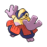 Hariyama front shiny sprites