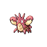 Corphish front shiny sprites