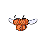 Combee front shiny sprites