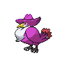 Honchkrow front shiny sprites