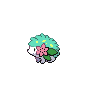 Land Shaymin front shiny sprites