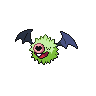 Woobat front shiny sprites