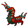 Scolipede front shiny sprites