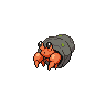 Dwebble front shiny sprites