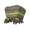Crustle front shiny sprites