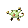 Mankey front shiny sprites