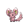 Minccino front shiny sprites