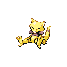 Abra front shiny sprites