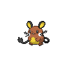 Dedenne front shiny sprites