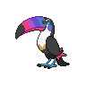 Toucannon front shiny sprites