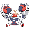 Crabominable front shiny sprites