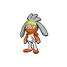 Raboot front shiny sprites