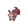 Skwovet front shiny sprites