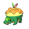 Appletun front shiny sprites