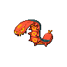 Sizzlipede front shiny sprites