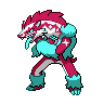 Obstagoon front shiny sprites