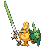 Sirfetch’d front shiny sprites