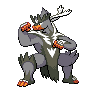 Single Strike Urshifu front shiny sprites