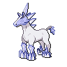 Glastrier front shiny sprites
