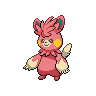 Pawmot front shiny sprites